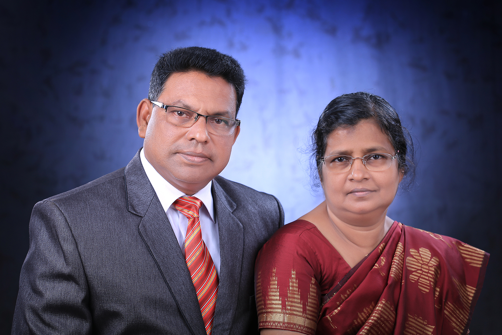 Rev. Dharmadas with his wife